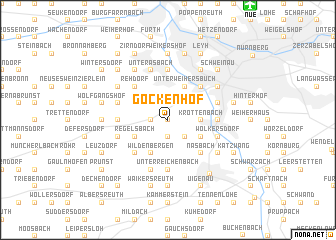 map of Göckenhof