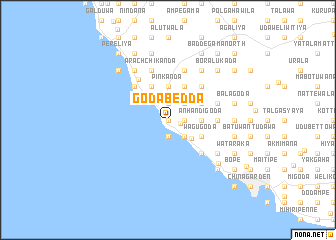 map of Godabedda