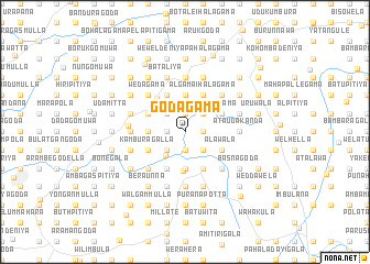 map of Godagama