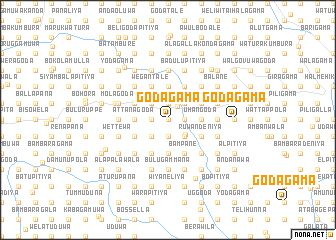 map of Godagama
