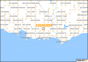 map of Godagama