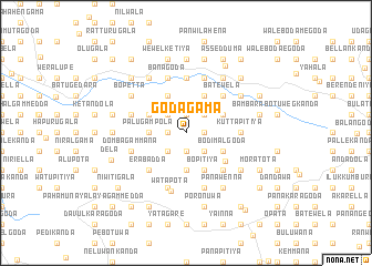 map of Godagama