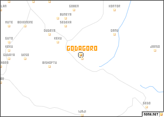 map of Goda Goro