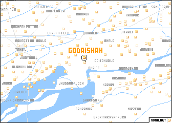 map of Godāi Shāh
