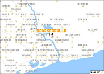 map of Godakoggalla