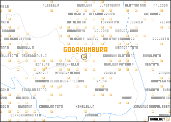 map of Godakumbura