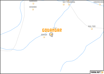 map of Godāmdar