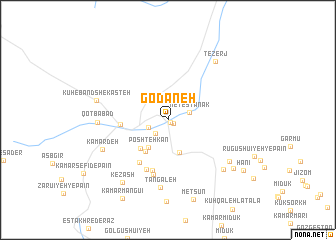 map of Godaneh