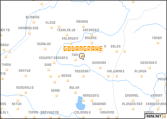 map of Godangrawe