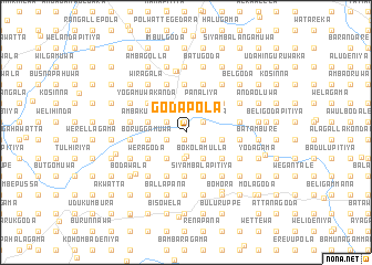 map of Godapola