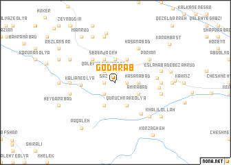 map of Godar Āb