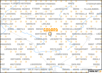 map of Godard