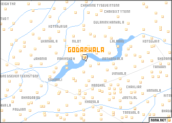 map of Godarwāla
