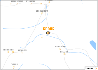 map of Godār