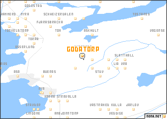 map of Gödatorp