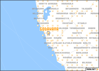 map of Godawana