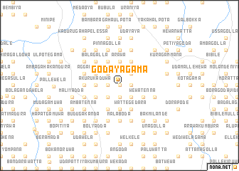 map of Godayagama