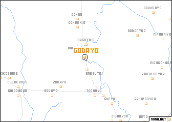 map of Godayo