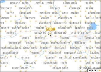 map of Göda
