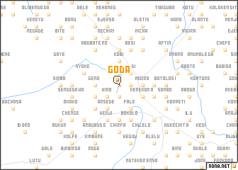 map of Goda