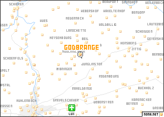 map of Godbrange