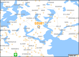 map of Godby