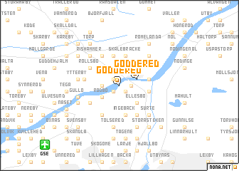 map of Goddered