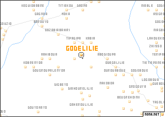 map of Godélilié