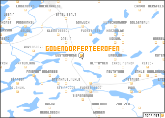 map of Godendorfer Teerofen