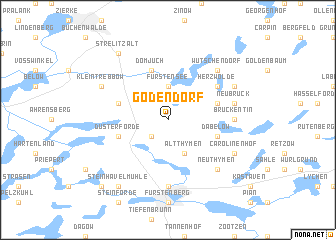 map of Godendorf