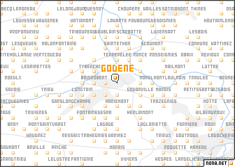 map of Godène