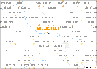 map of Godenstedt