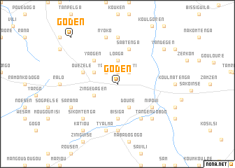 map of Goden