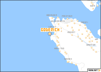 map of Goderich