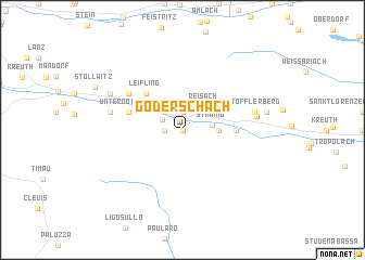 map of Goderschach