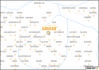 map of Godēsa