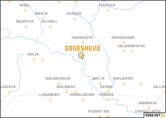 map of Godeshevo