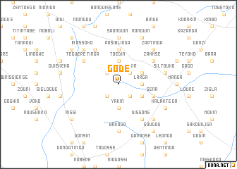 map of Godé