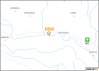 map of Godē