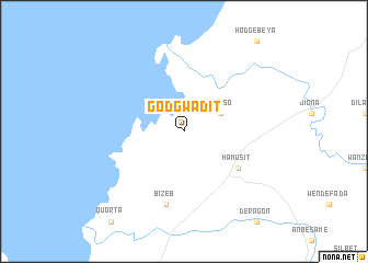 map of Godgwadīt