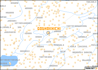 map of Godha Khichi