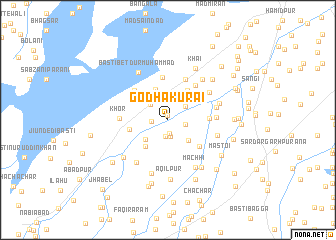 map of Godha Kurāi