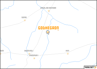 map of Godhegaon