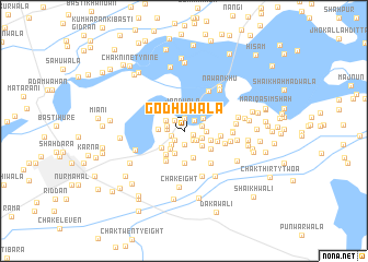 map of Godhuwāla