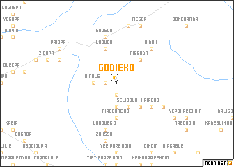 map of Godiéko