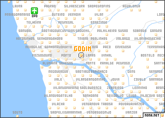 map of Godim