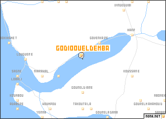 map of Godioouel Demba