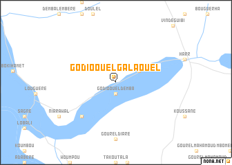 map of Godioouel Galaouel