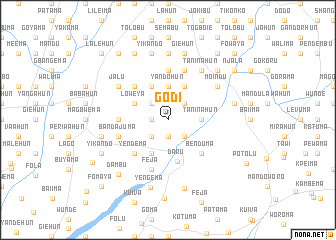 map of Godi