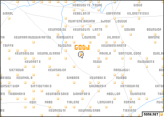 map of Godj
